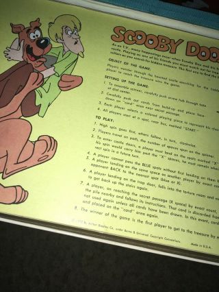 1973 Scooby Doo Where Are You Milton Bradley Game 4