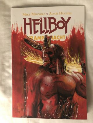 Turkish Language Hellboy Krampusnacht Blank Cover Exclusive Variant