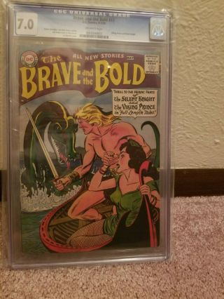 Brave And The Bold 17 Cgc 7.  0 Off White Pages