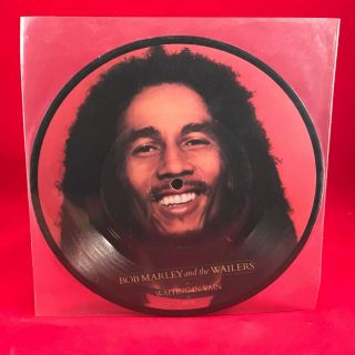 Bob Marley & The Wailers Waiting In Vain 1983 Uk 7 " Vinyl Picture Disc Single