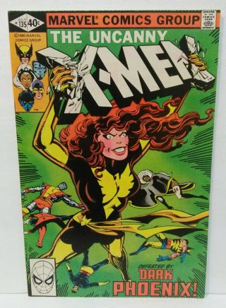 Uncanny X - Men 135 Nm - Range 2nd Dark Phoenix Marvel Comics Bronze Age 1980