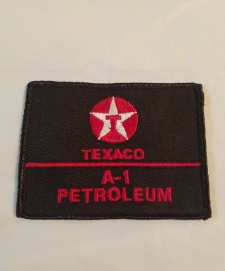 Vintage Patch Texaco A - 1 Petroleum