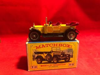 Old Stock Matchbox Models Of Yesteryear 1911 Daimler No.  Y - 13