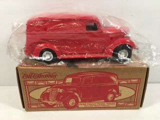 Ertl Die - Cast 1938 Chevy Delivery Panel Truck State Farm Coin Bank Nib 1995