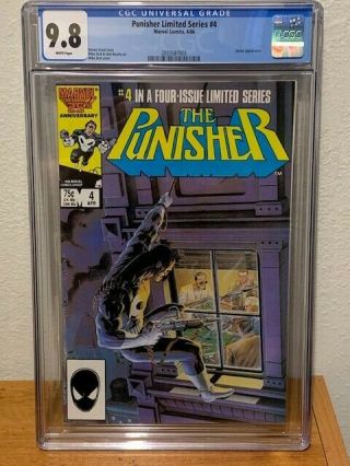 Punisher Limited Series 4 Cgc 9.  8