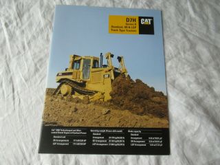 Caterpillar Cat D7h D7 H Track - Type Tractor Brochure