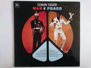 Edwin Starr War And Peace Tamla Motown Stml 11171 Charles Hatcher Soul Funk