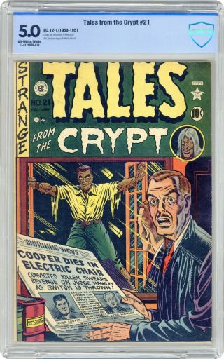 Tales From The Crypt (e.  C.  Comics) 21 1950 Cbcs 5.  0