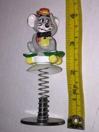 Chuck E Cheese Showbiz Pizza Time 1980s Old Vintage Suction Cup Hopping Toy