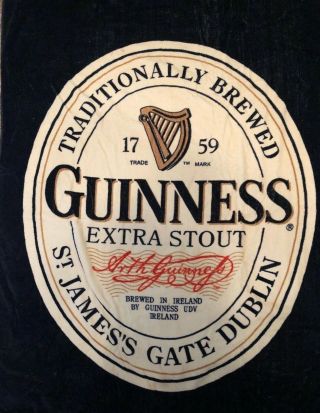 Guinness Beach Towel Beer Irish Stout Vacation Ireland Stout
