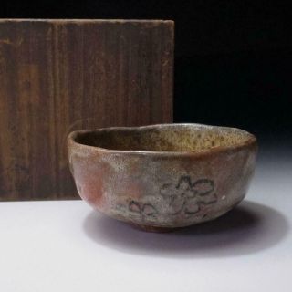 Xb2: Antique Japanese Tea Bowl,  Raku Ware,  19c,  Wabi Sabi Taste