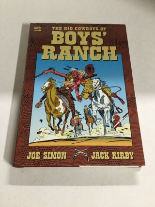 The Kid Cowboys Of Boys Ranch Nm Near Marvel Comics Hc Tpb