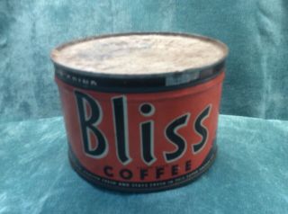 Vintage Bliss Coffee Can and Folgers Coffee Can 4