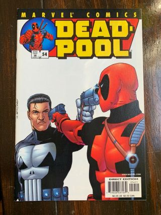 Deadpool 54 July 2001 Marvel Comics The Punisher Appearance - So So Good