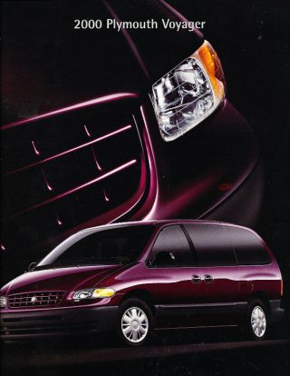 2000 Plymouth Grand Voyager Deluxe Sales Brochure