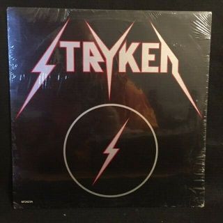 Private Usa Heavy Metal Lp By Stryker 1986 2 Song 12 "