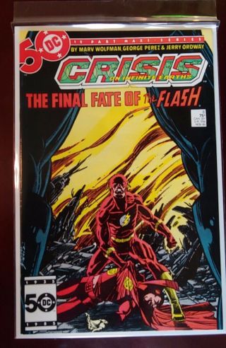 Crisis On Infinite Earths 8 Nov 1985 Death Of The Flash Dc Comics