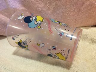 Vintage Sanrio Little Twin Stars 1976 Cup and Container 3