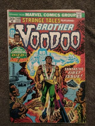 Strange Tales 169 1st Brother Voodoo V/g