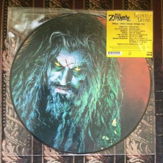Rob Zombie Hellbilly Deluxe Lp 1998 Us Limited Picture Disc Vinyl