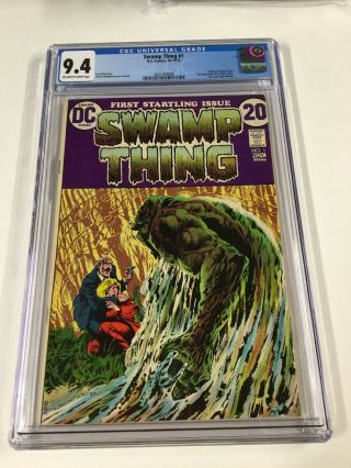 Swamp Thing 1 Cgc 9.  4 Ow/w Pages 1st First Matt Cable 2031404006