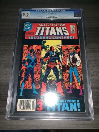 9.  2 Cgc Graded Tales Of The Teen Titans 44 (jul 1984,  Dc)