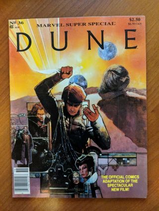 Marvel Special 36 1984 Dune Movie Adaption Reboot Coming