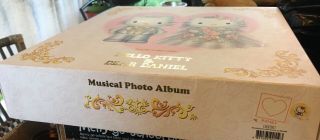 2002 Vintage Sanrio Hello Kitty Dear Daniel Wedding Musical Photo Album Plush 6