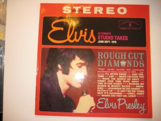 Vinyl Lp Record Elvis - Rough Cut Diamonds - Lps2000.  Rare