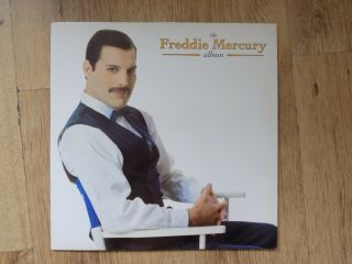 The Freddie Mercury Album 1992 Uk Vinyl Lp,  Inner