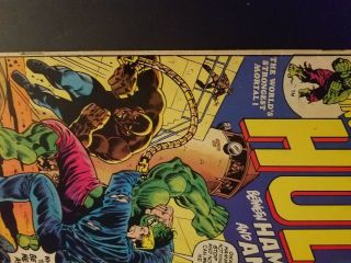 Incredible Hulk 182 Marvel Value Stamp Intact - 3rd Wolverine Fine,  Cond. 7