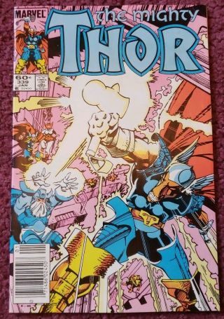 Marvel Mighty Thor 339 Simonson Nm Unread