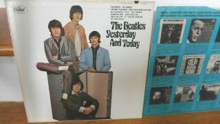 The Beatles Lp Yesterday And Today T2553 Capitol Rainbow Label