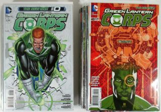 Green Lantern Corps 0 1 - 40 Annual 1 2 52 Complete Series Dc Comics