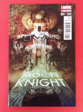 Moon Knight 1color 1:75•variant Edition•by Sienkiewikz•all - New•marvel Now