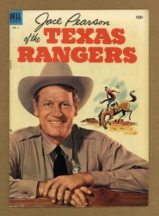 Jace Pearson Of The Texas Rangers 2 1953 Vg 4.  0