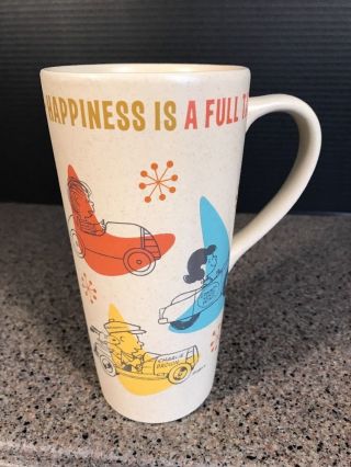 Hallmark Peanuts Gang Happiness Is A Full Tank 18 - Oz Stoneware Mug