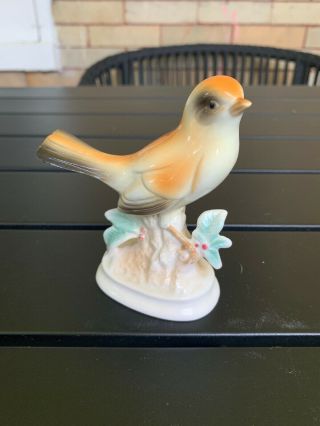 Vintage Porcelain Norleans Japan Sparrow Bird Figurine 4.  5”