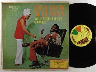 Delroy Wilson Better Must Come Dynamic Lp