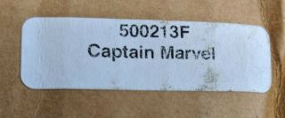 Captain Marvel Premium Sideshow Fine Art Print 29/300 Ian MacDonald 5