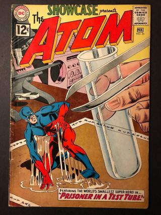 Showcase 36 — Dc Comics 1962 — 3rd Atom Appearance