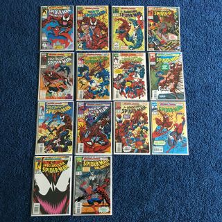Spider - Man Maximum Carnage Comic Series Issues 1 - 14 Spider Man