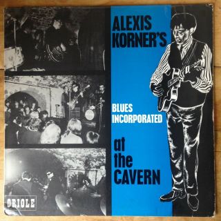Rare Alexis Korner At The Cavern Uk 60s Blues Vinyl Record Lp 1st