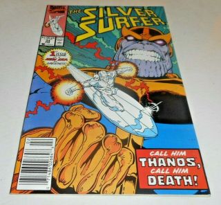 Silver Surfer 34 Nm - Rebirth Of Thanos Marvel 1990