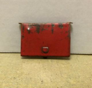 Parts Only 1950s Tonka Toys 5 Pumper Fire Truck Side Tool Box Door