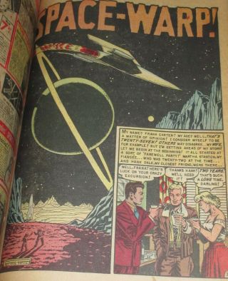 34 BOUND E.  C.  COMICS 1950s HORROR Science Fiction Fantasy NOT REPRINTS 10