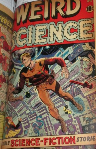 34 BOUND E.  C.  COMICS 1950s HORROR Science Fiction Fantasy NOT REPRINTS 3