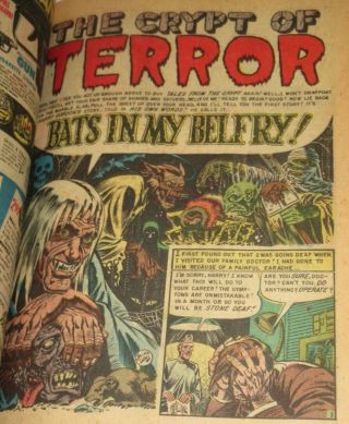 34 BOUND E.  C.  COMICS 1950s HORROR Science Fiction Fantasy NOT REPRINTS 6