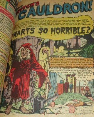 34 BOUND E.  C.  COMICS 1950s HORROR Science Fiction Fantasy NOT REPRINTS 9