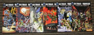 Batman Teenage Mutant Ninja Turtles Adventures 1 - 6 Complete Set 1c,  2 - 6 Bs